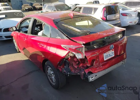 2017 Toyota Prius Two z USA, uszkodzony, nr VIN JTDKBRFU9H3565889